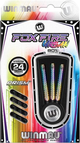 Winmau Foxfire Urban Professional Tungsten Darts Set with Flights and Stems (Shafts) in Saudi Arabia