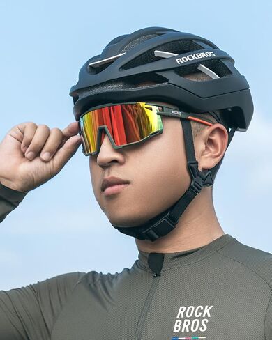 ROCKBROS Polarized Sunglasses Cycling Sunglasses for Men Women UV Protection Sport Sunglasses Running Outdoor Glasses in Saudi Arabia