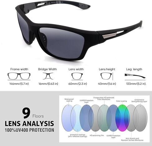 Reading Sunglasses for Men Women Outdoor Running Cycling Fishing Sport Full Frame Sun reader UV 400 Protection in Saudi Arabia
