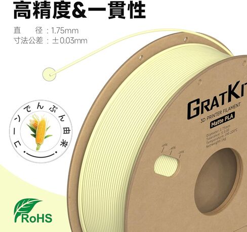 Matte PLA Filament, 3D Printer Filament 1.75mm, +/-0.03mm, Cardboard Spool 1kg/2.2lbs, PLA Matte Black in Saudi Arabia