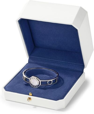 Oirlv Premium Leather Ring Box White Ring Gift Case Microfiber Interior Jewelry Gift Box in Saudi Arabia