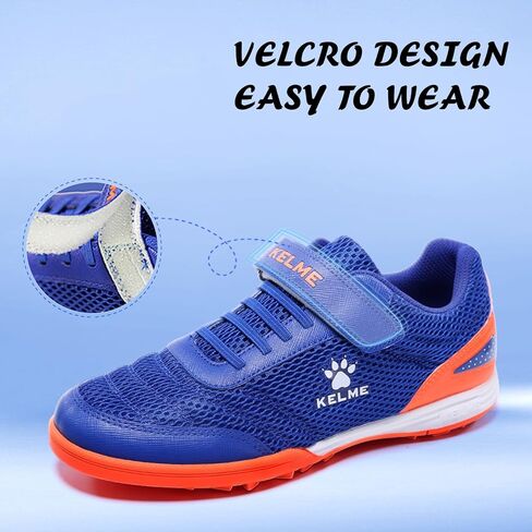 أحذية كرة القدم KELME للأولاد أحذية تدريب كرة القدم للأطفال في الأماكن المغلقة، أحذية رياضية للفتيات واسعة العشب في الهواء الطلق in Kuwait