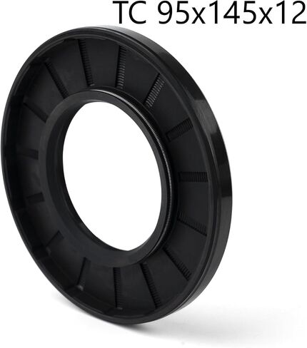 XIKE 1PC Oil Seal, Lip Seals TC 95mm x 145mm x 13mm Nitrile Rubber Cover Double Lip with Spring,Oil Shaft Seal Fit for Bearing Shaft in Saudi Arabia