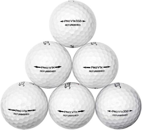 كرات جولف Titleist Pro V1x - كرات جولف Pro V1x ذات جودة 50 نعناع (AAAAA لا توجد شعارات أو علامات لاعب ProV1x Golfballs) in Saudi Arabia