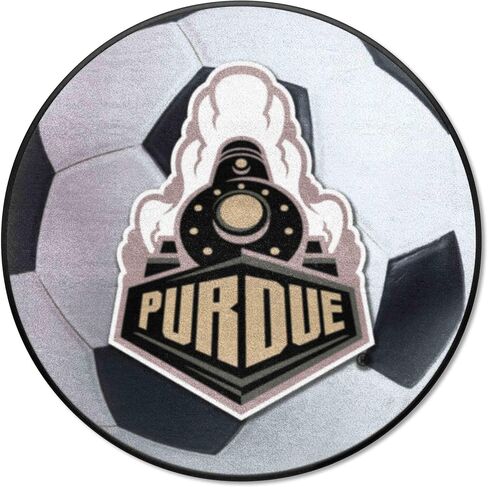 FANMATS 1078 Purdue Boilermakers Starter Mat Accent Rug - 19in. x 30in. | Sports Fan Home Decor Rug and Tailgating Mat - Train Secondary Logo in Saudi Arabia