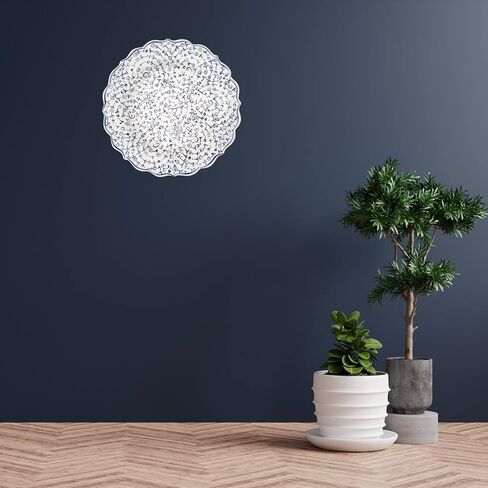 Turkish Decorative Plate Handmade Ceramic Ornament for Home Wall Decor-9.84" in Kuwait