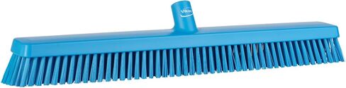 Vikan 31959 24" Heavy-Duty Push Broom, Soft/Stiff, Black in Saudi Arabia