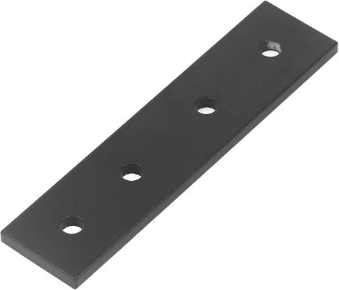 Eujgoov 2PCS 4 Hole Connecting Plate Aluminum Alloy Flat Plates Heavy Duty Mending Plate Straight Corner Brace Brackets Connector Furniture Repair Fixing Joint (4040) in Saudi Arabia