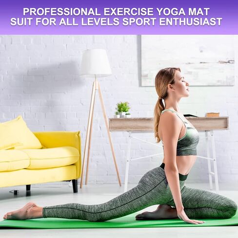 24 Pcs 3 mm Thick Yoga Mat Bulk, 68.11 x 24.02 Inches Exercise Workout Mat Non Slip Fitness Yoga Pad for Women Kids Gym Home Yoga Pilates, Reliable Sturdy Material and Easy to Clean (Multicolor) in Saudi Arabia