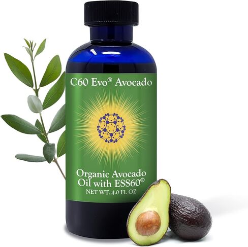Organic Avocado Oil, 100% Pure ESS60 (.6 mg/mL) Supports Joint Health, Flexibility, Energy, Immunity, Sleep (4 oz) in Saudi Arabia