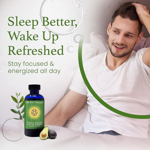 Organic Avocado Oil, 100% Pure ESS60 (.6 mg/mL) Supports Joint Health, Flexibility, Energy, Immunity, Sleep (4 oz) in Saudi Arabia