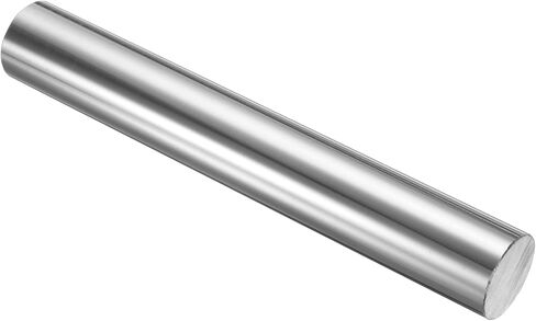 uxcell Linear Motion Rod Shaft Guide 30mm x 200mm (1.18" x 7.87") Case Hardened Steel Chrome Plated, Metric Linear Rail Rod for 3D Printer, CNC Machine in Saudi Arabia