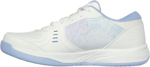 Skechers Women's Viper Court Smash (White/Aqua, 6) in Saudi Arabia