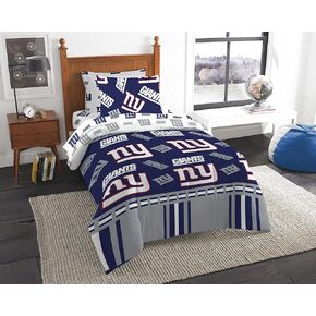 Northwest NFL New York Giants Bed in a Bag Set, Twin, Rotary