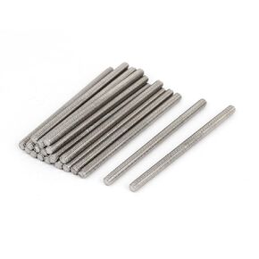 uxcell M4 x 70mm 304 Stainless Steel Fully Threaded Rod Bar Studs Fasteners 20 Pcs
