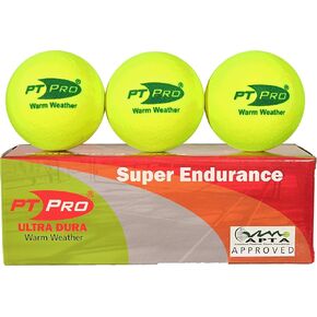 New Ultra Dura Platform Tennis Summer Balls, 3 Balls, 1 Sleeve