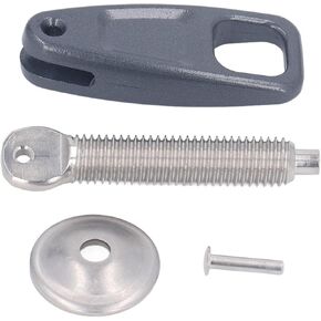 Clamp Screw Assembly Set, Pressure Plate Screw Handle, Clamp for 15HP 30HP 40HP Outboard Engine