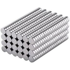 300 Pieces 2x1mm Small Fridge Magnets for Crafts Refrigerator Whiteboard Kitchen Office Magnet
