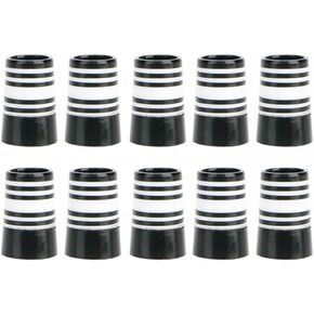 DONGKER 10 PCS Golf Ferrules,Multi-Rings Golf Tapered Ferrules for Most Iron Shaft
