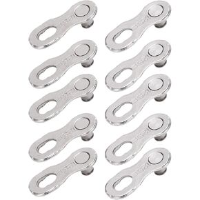 5 Pairs Missing Link,Reusable 8/9/10/11/12 Speed Bike Quick Release Chain Connectors Link Chain Link Connector(12S) and Spare Parts