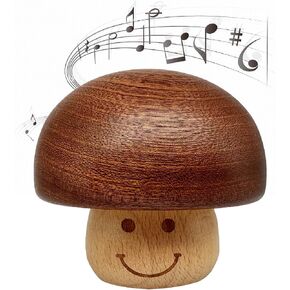 You are My Sunshine Wood Music Box Mini Mushroom Musical Boxes Gifts for Birthday Valentine's Day Christmas