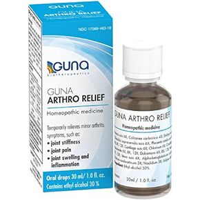 GUNA Arthro Relief Homeopathic Support for discomfort, Swollen or Stiff Joints