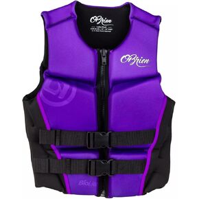 O'Brien Womens Flex V-Back LTD Life Jacket - US Coast Guard Approved Level 70 Buoyancy - Water Sports Activity Including Boating, Paddle, Skiing, Surfing & Swimming