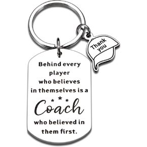 Coach Gifts for Him Women Basketball Coach Gifts for Men Volleyball Softball Swim Baseball Hockey Coach Thank You Gifts for Men Football Soccer Coach Appreciation Gifts Sports Match Keychain