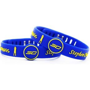 Stephen Curry Basketball Silicone Bracelet - Adjustable Sports Wristband for Fans - Ideal Fan Gift and Training Accessory