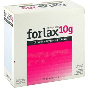 10g 4000 Pack of 20 Treatment of Constipation