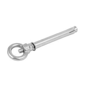 uxcell M10 x 80mm 304 Stainless Steel Ring Lifting Anchor Expansion Hook Eye Bolt