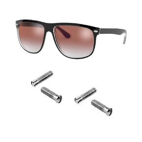 Replacement Silver Screws for ray ban RB4147 RB4181 RB4175 Sunglasses Repair Kit (Set of 4),Screwdriver (golden)