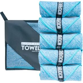 Microfiber Towels Quick Dry Gym Fast Drying Towels for Beach Camping Yoga Travel Sports Towels 3 Pack