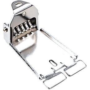 ibasenice Banjo Strings Bridge Tailpiece Banjo Strap Banjo Tailpiece Replacements Banjo Supplies Replacement Banjo Tailpiece Bridge 5-string Banjo Tailpiece Guitar Triangle Part Metal