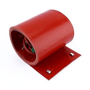 Barrel Heater 200L/55Gallon 1000W Band Heater Heating Blanket Silicone Rubber Metal Oil Drum Heater Heavy-Duty Pail Bucket Heater 110V US Plug