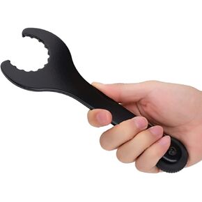 RiToEasysports Bike Bottom Bracket Wrench, 1Pc Carbon Steel Bottom Bracket Wrench Spanner Removing Installing Repair Tool Bb 8000