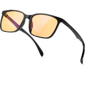 ANRRI Blue Light Blocking Glasses Computer Gaming Professional Powerful Filter Lens Anti Eyestrain Sleeping Glasses Men Women