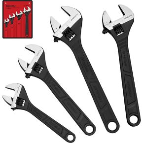 Rubber Strap Adjustable Wrench Set - 2-Piece Oil Filter Pipe Jar Opener 4"-6-3/8" Strong Grip Plumbers Universal Spanner Drain Sewer Cap Sink Pliers Nut Shower Head Valve Removal
