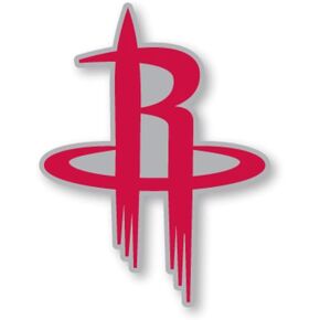 aminco NBA Houston Rockets Team Logo Pin, team color (NBA-PN-001-18)