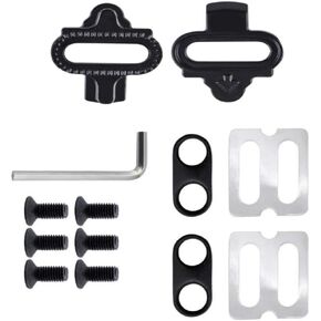SPD Bike Pedal Cleats for Cycling Shoes,Bike Cleats Pedal Cleats Set for Indoor Cycling, Outdoor Road Cycling, Mountain Biking, Compatible with SPD Pedals PD-M520 M540 M324 M545 M424 M647 M959