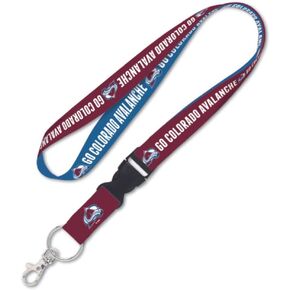 Colorado Avalanche SLOGAN Lanyard w/detachable buckle 1"
