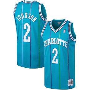Larry Johnson Charlotte Hornets #2 Teal Infants Soul Hardwood Classic Swingman Jersey in Saudi Arabia
