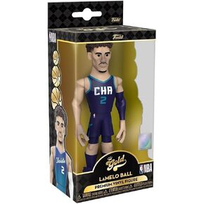 Funko Pop! Gold NBA: Hornets - LaMelo Ball 5" with Chase (Styles May Vary),Multicolor