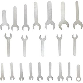 1.5-2mm Thin Brake Wrench Adjusting Offset Bolts Wrench Bicycle Tool Kit Spanner Cone Wrench Bike Cycling 4-24mm 21 Sizes
