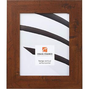 Craig Frames FM74DKW 24 by 36-Inch Picture Frame, Smooth Finish, 2-Inch Wide, Dark Brown