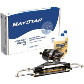 Dometic SeaStar Baystar Hydraulic Steering Kit, HK4300A-3, Silver