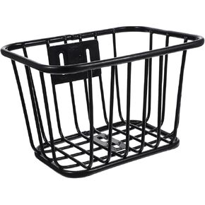 Bicycle Iron Basket Kids Bike Front Container Iron Bike Basket Bike Front Basket Kids Scooter Front Basket Kid Bike Part Children Cycling Basket Scooter Basket Scooter Decor