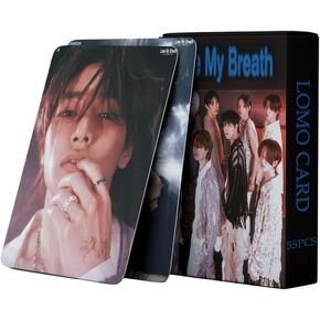Stray Kids album Lose My Breath Photocards Album 55PCS Stray Kids album Lose My Breath Photo Cards Stray Kids album Lose My Breath lomo card Gift Lomo Cards Merch for Stray Kids Boys and Girls