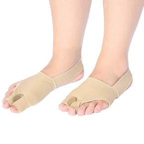 Bunion Corrector Big Toe Straightener, 1 Pair Bunion Splints Corrector Bunion with Gel Pads Toe Separator Straightener for Relief Foot Soothe Pain Protector for Crooked Toes