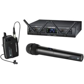 Audio-Technica System 10 Pro Digital Wireless Digital Lavalier/Handheld Combo (ATW-1312/L)